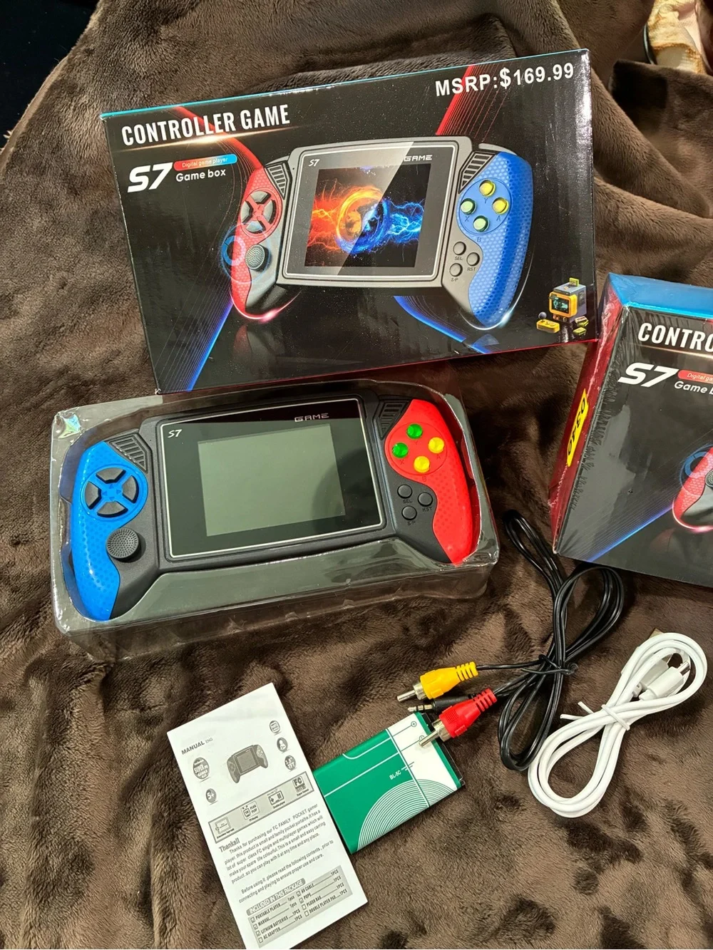 S7 Digital Game Player - Handheld Game Console